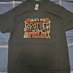 Gildan Black 'Brother on the Field' Kids Tee